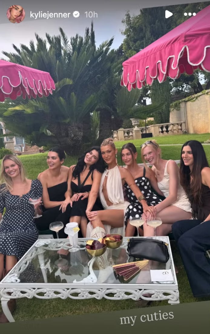  Bella Hadid’s garden party for the launch of her newest fragrance.