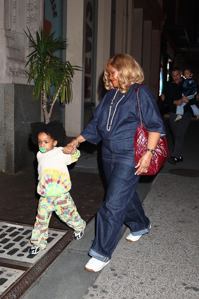 RZA's fourth birthday celebration at the slime-themed Sloomoo Institute in New York City.