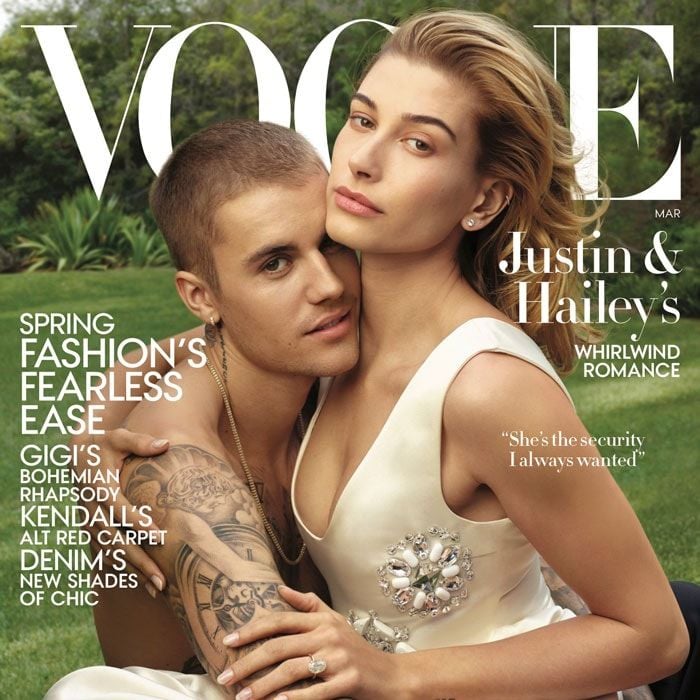 Hailey Baldwin, Justin Bieber Vogue interview
