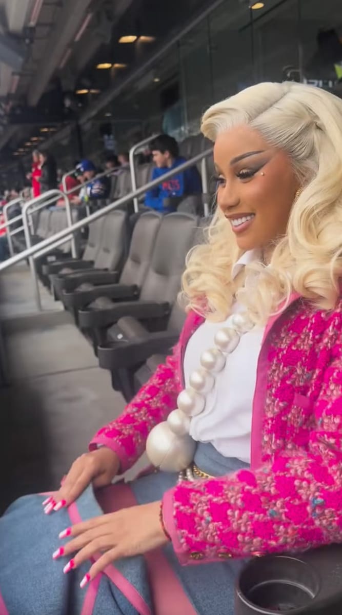 Cardi B’s Chanel game day look rewrites WAG style