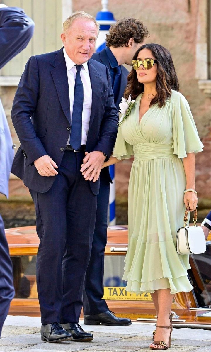 Salma Hayek and Francois-Henri Pinault