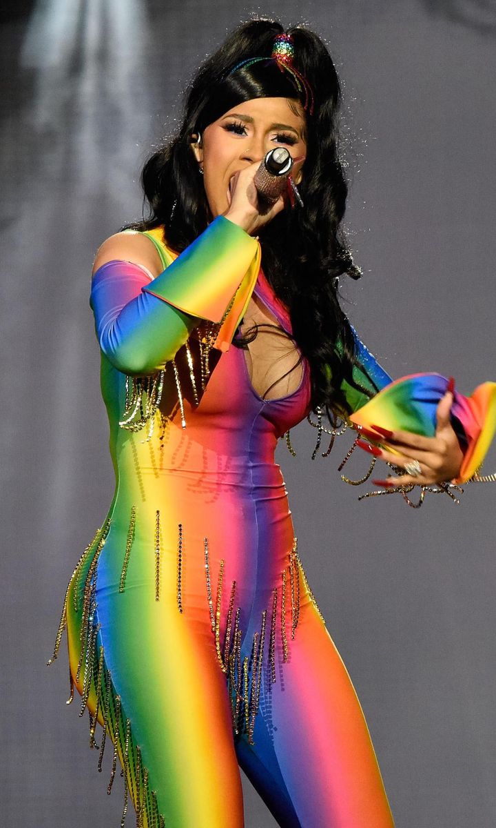 Cardi B on stage