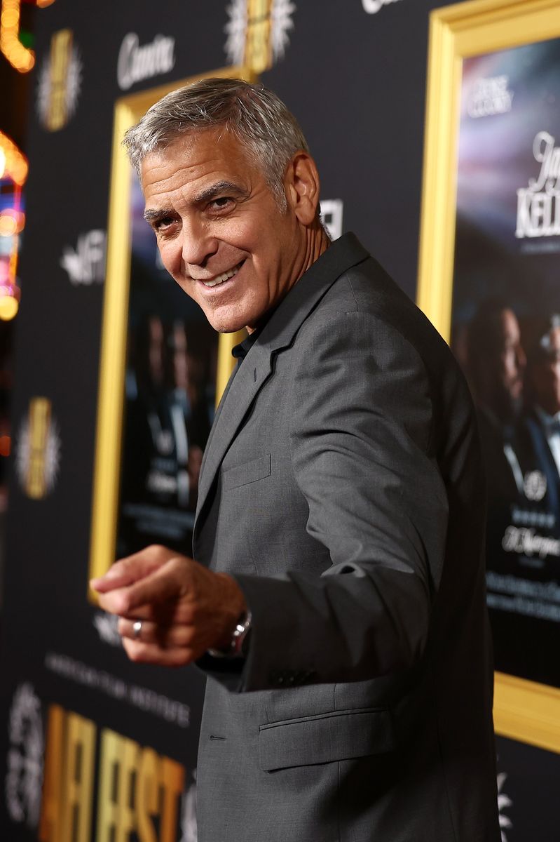 George Clooney attends Netflix's "Jay Kelly" AFI Fest Premiere at TCL Chinese Theatre on October 23, 2025 in Hollywood, California.