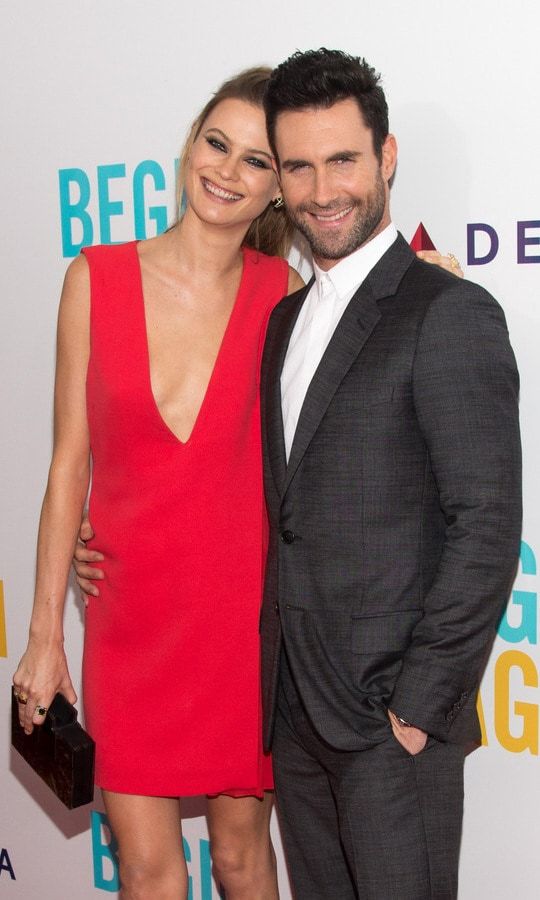 Adam revealed that he and his wife are having a girl!
<br>
Photo: FilmMagic