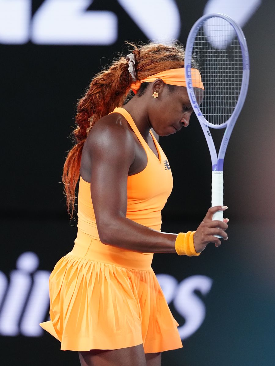 Coco Gauff's boho knotless braids hairstyle turned heads on and off the court during day ten of the 2026 Australian Open