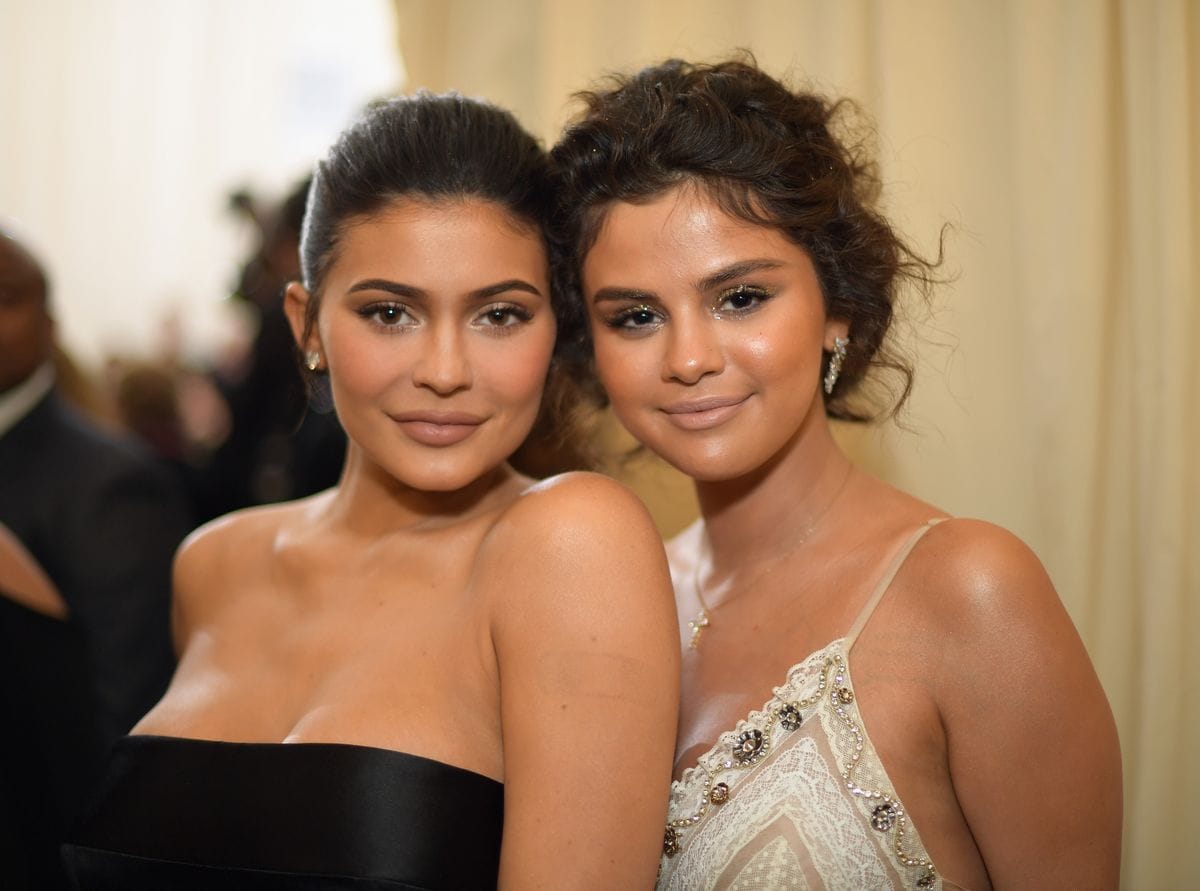 Kylie Jenner and Selena Gomez attends the Heavenly Bodies: Fashion & The Catholic Imagination Costume Institute Gala at The Metropolitan Museum of Art on May 7, 2018 in New York City.  (Photo by Matt Winkelmeyer/MG18/Getty Images for The Met Museum/Vogue)