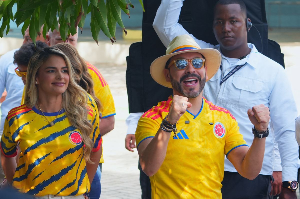 Ana Lucía Pineda has emerged as one of the most visible spouses in Colombia's presidential race.