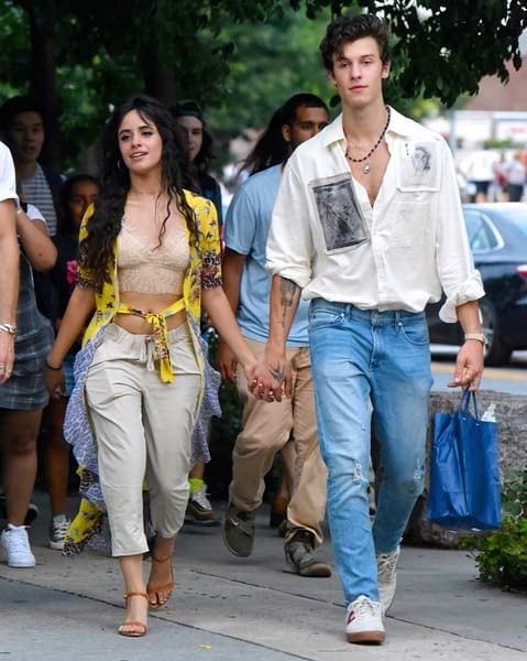camila cabello bday shawn mendes