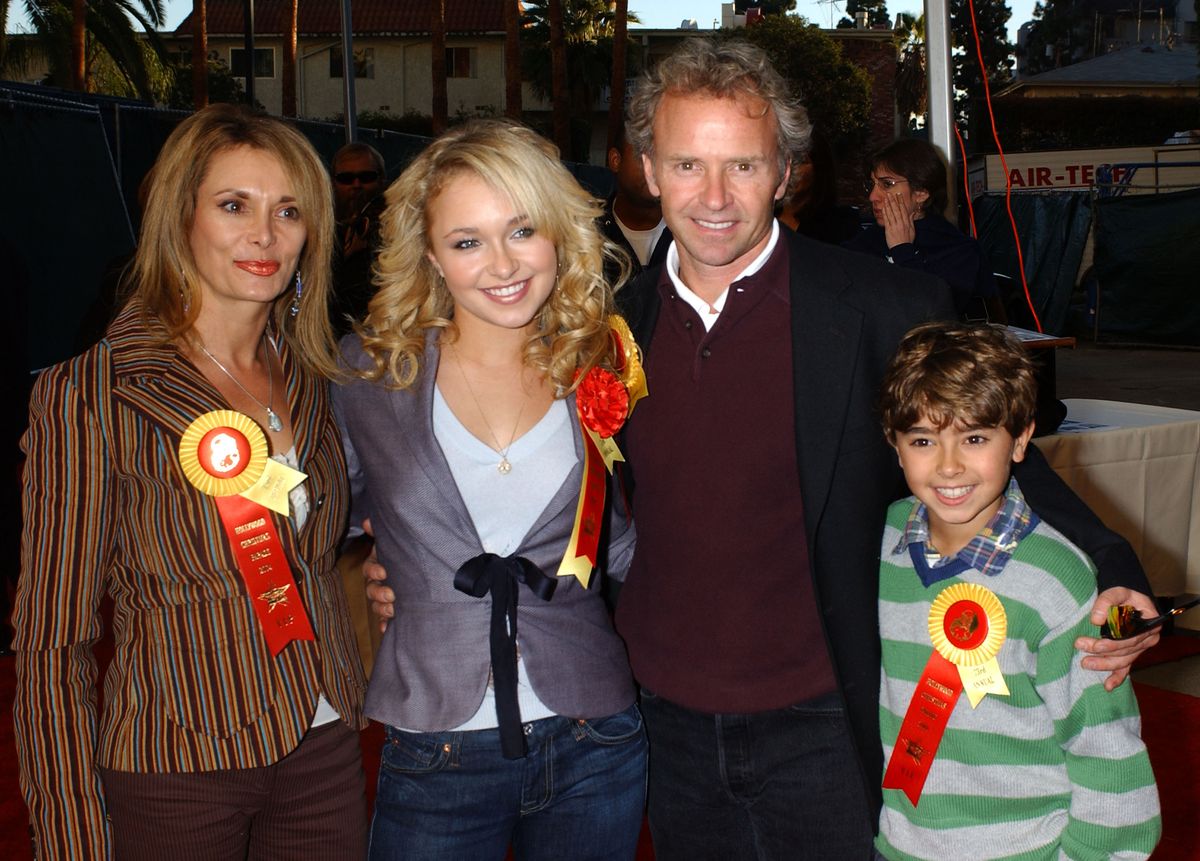 Hayden with her mother, father Skip, mother and her late brother Jansen