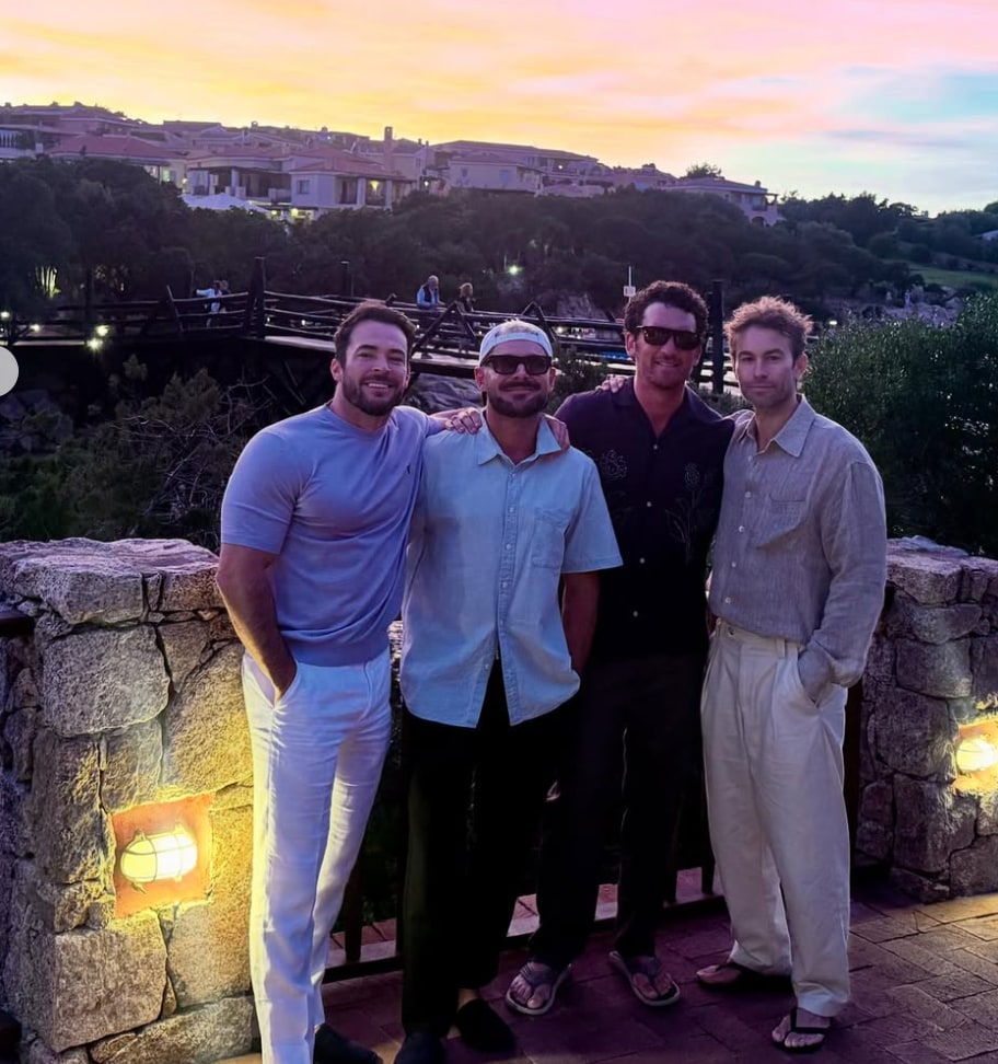Zac Efron vacations with Chace Crawford and Miles Teller, and Keleigh Teller.