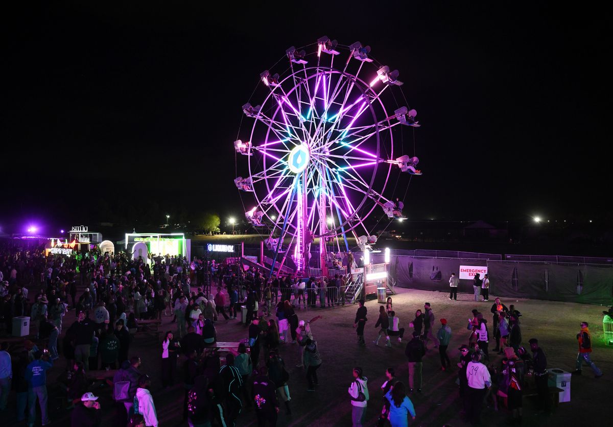 Neon Carnival held during the Coachella Music and Arts Festival