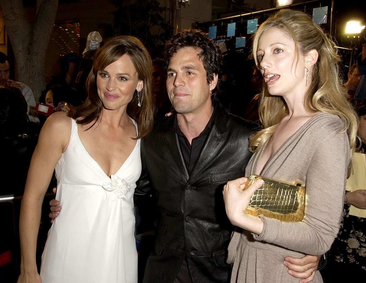 Jennifer Garner, Mark Ruffalo and Judy Greer (Photo by M. Caulfield/WireImage)