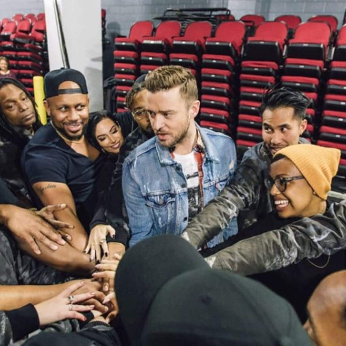 Justin Timberlake and Nicole Hurst