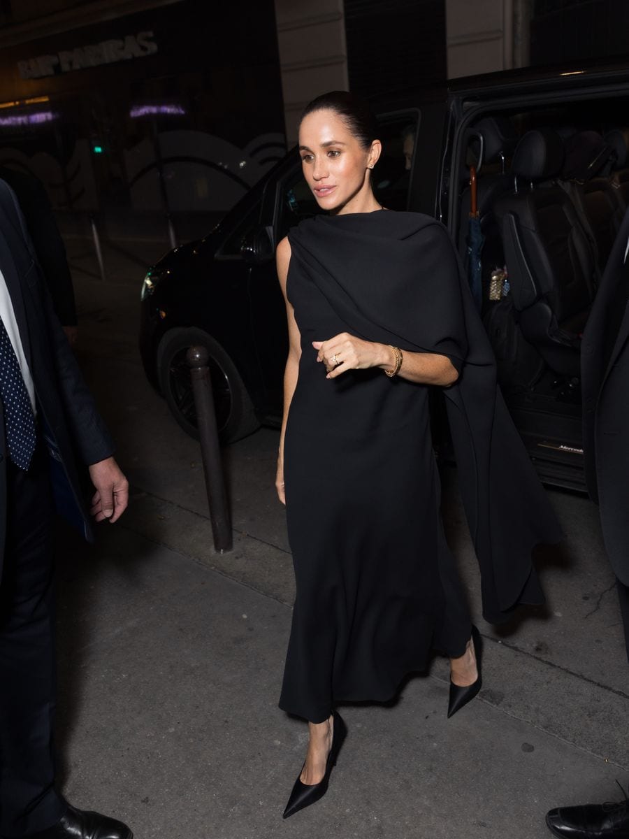 Meghan Markle’s surprise appearance in Paris as she returns to Europe after three years for the Balenciaga show