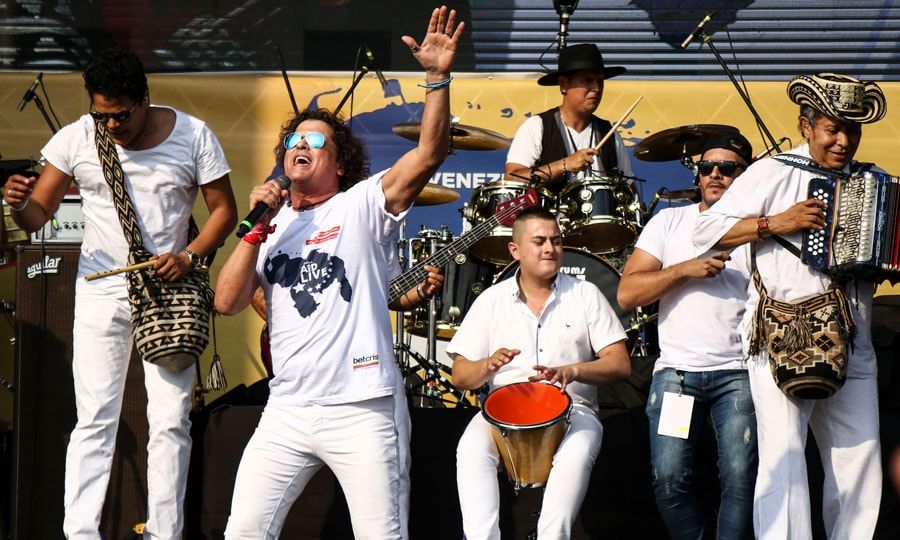 Carlos Vives Venezuela aid concert