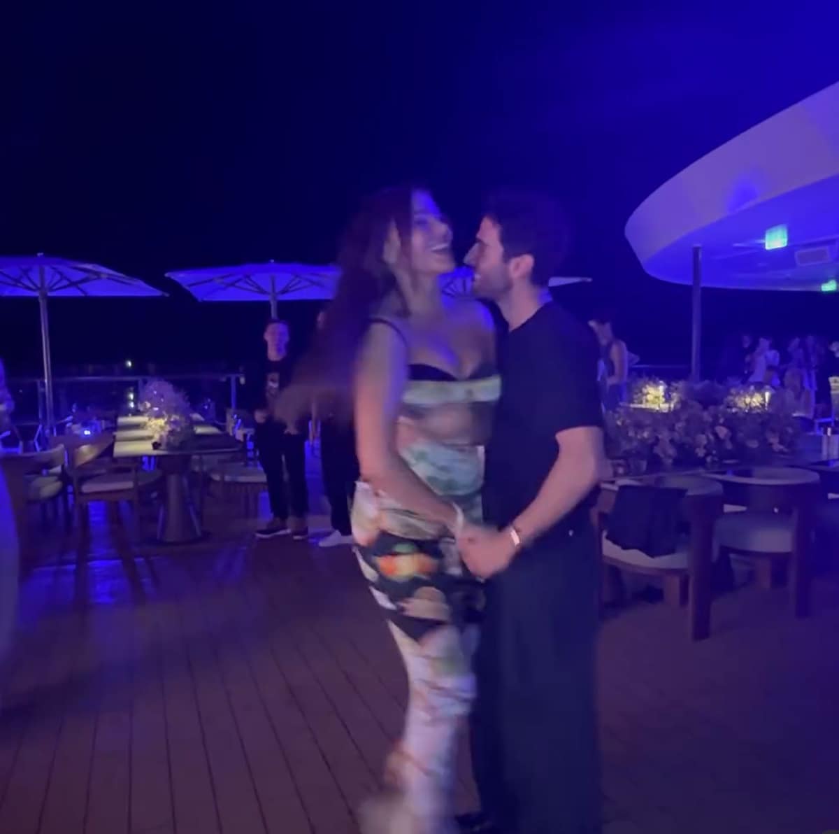 Sofia Vergara and Douglas Chabbott dancing