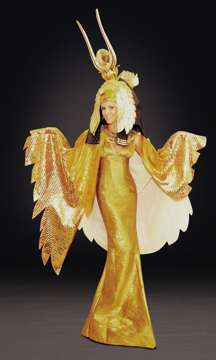 Heidi Klum Gets Fitted For Her 13th Annual Halloween Party At Finale Sponsored By HobNob Wines, Svedka Vodka And Smartwater