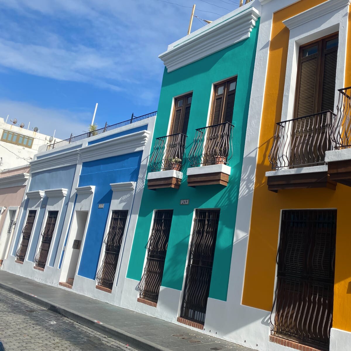 vintage home in Old San Juan