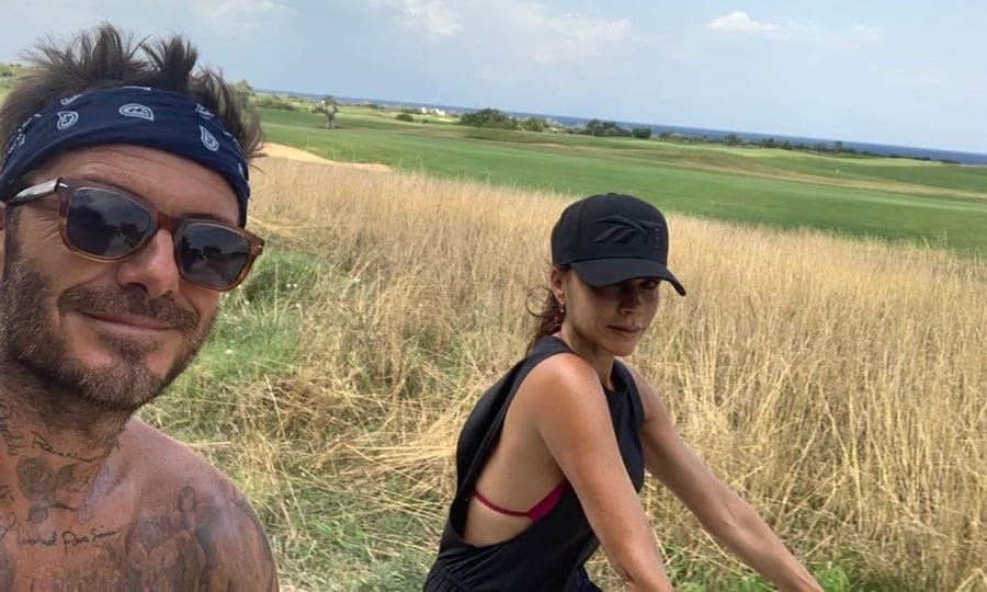 Victoria and David Beckham 