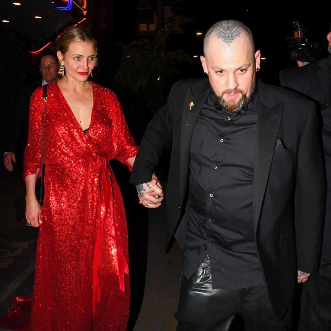 Cameron Diaz and Benji Madden