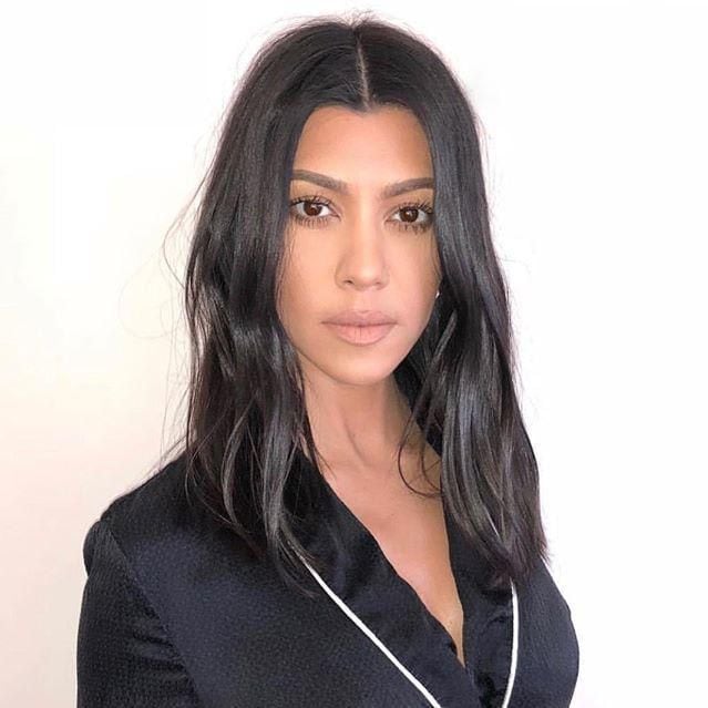 Close up photo of Kourtney Kardashian