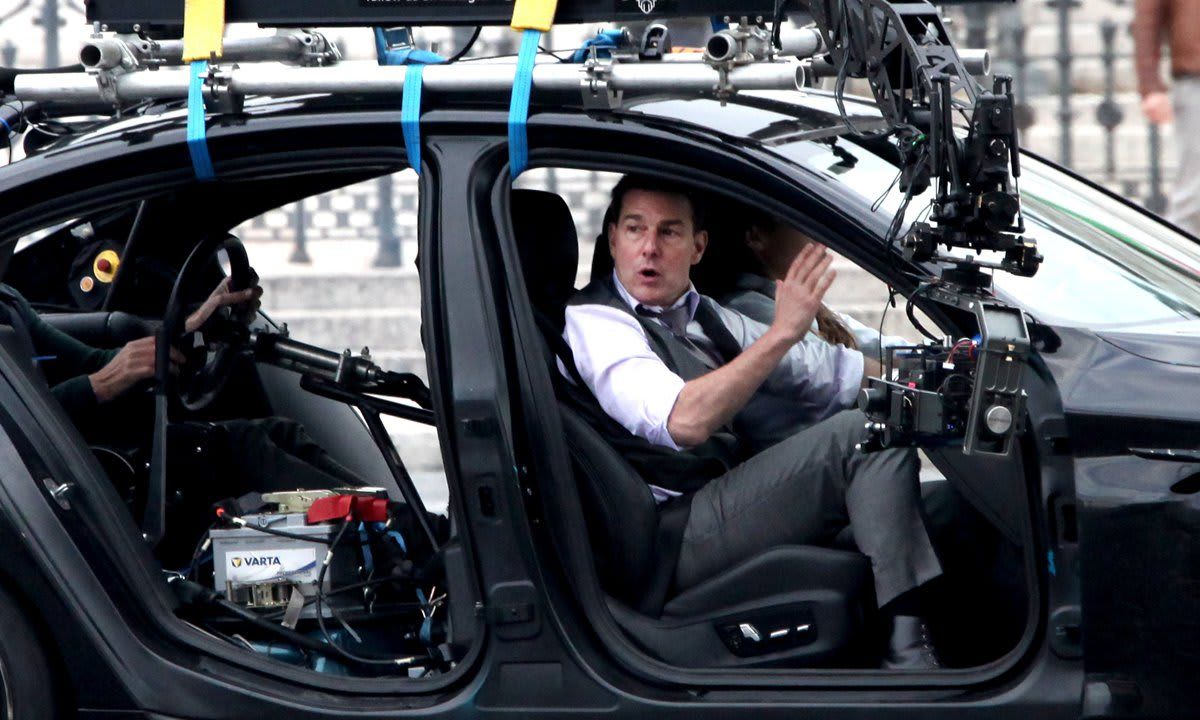 Rome Filming of the movie Mission Impossible 7  Libra