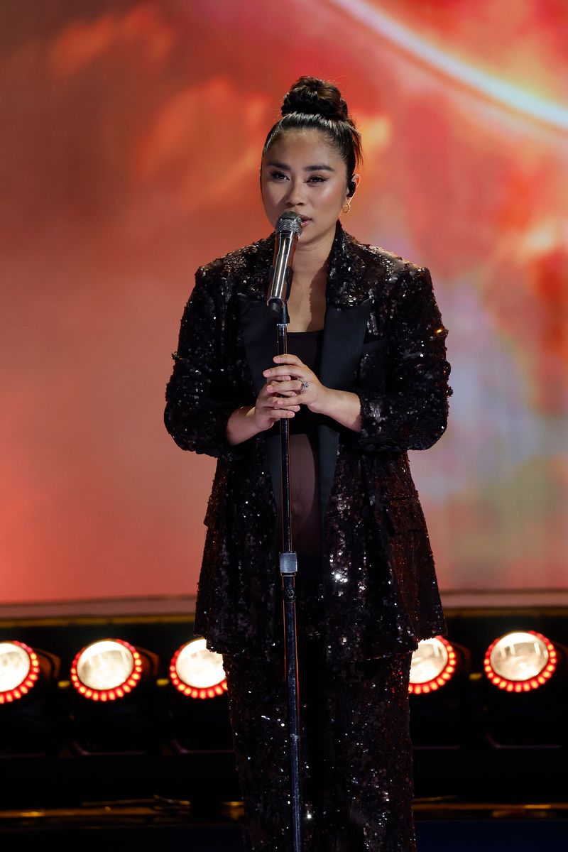 Jessica Sanchez delivered a show-stopping rendition of Lady Gaga and Bruno Mars’ “Die With A Smile.”