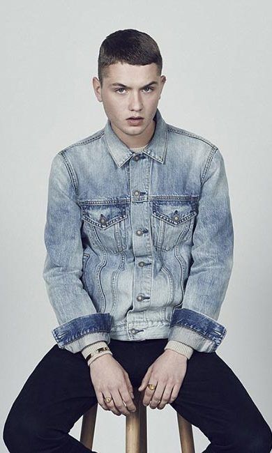 Rafferty Law strikes a pose in his new campaign for Effra London
Photo: Effra London