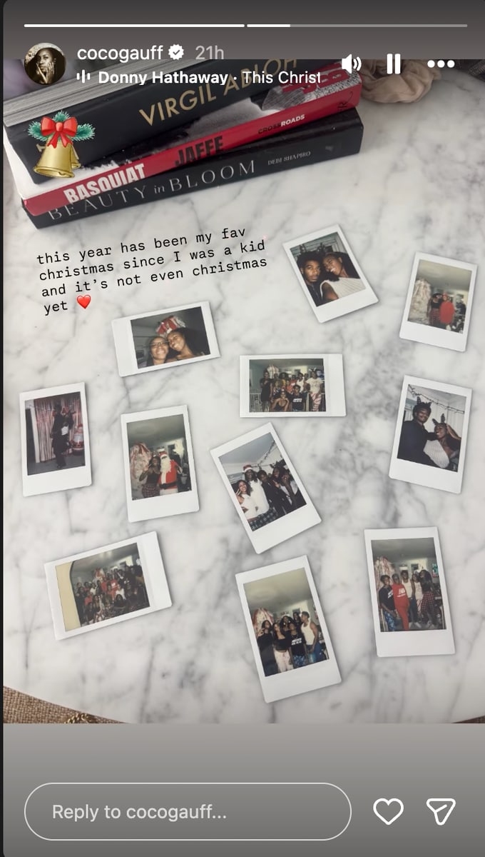 Coco Gauff's favorite Christmas shows a more personal side of the tennis star