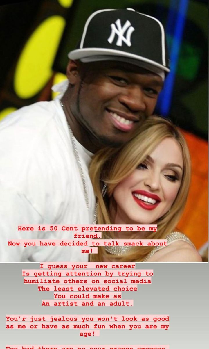 50 Cent and Madonna