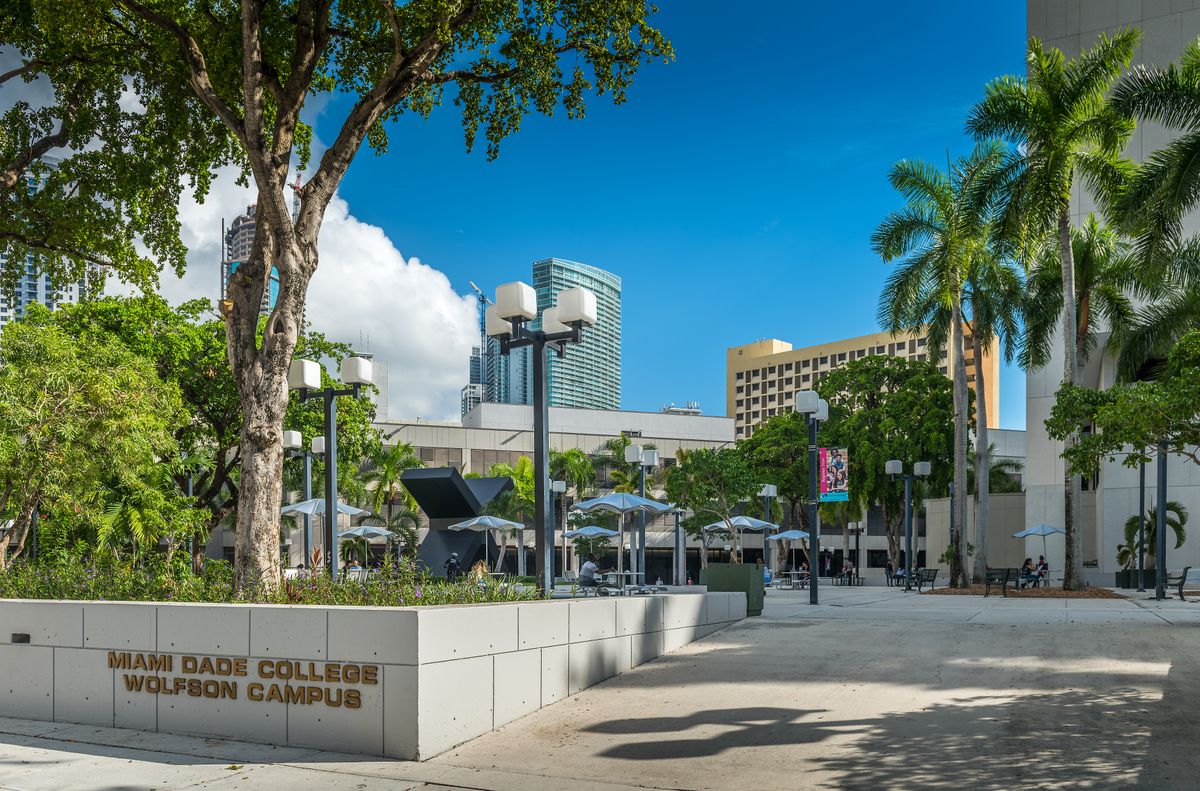 Thomas remains an online professor at Miami-Dade College