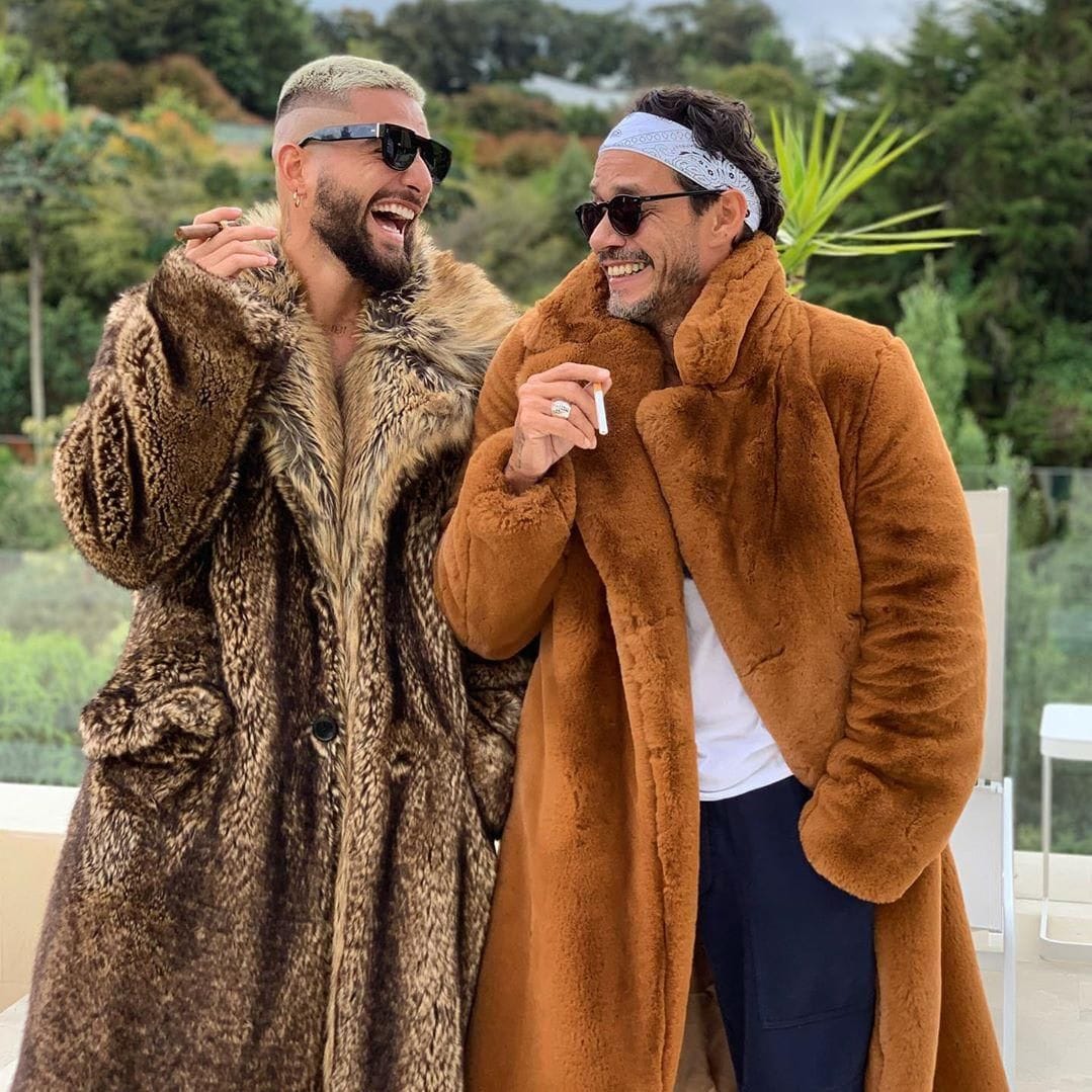 Maluma, Marc Anthony, special bond