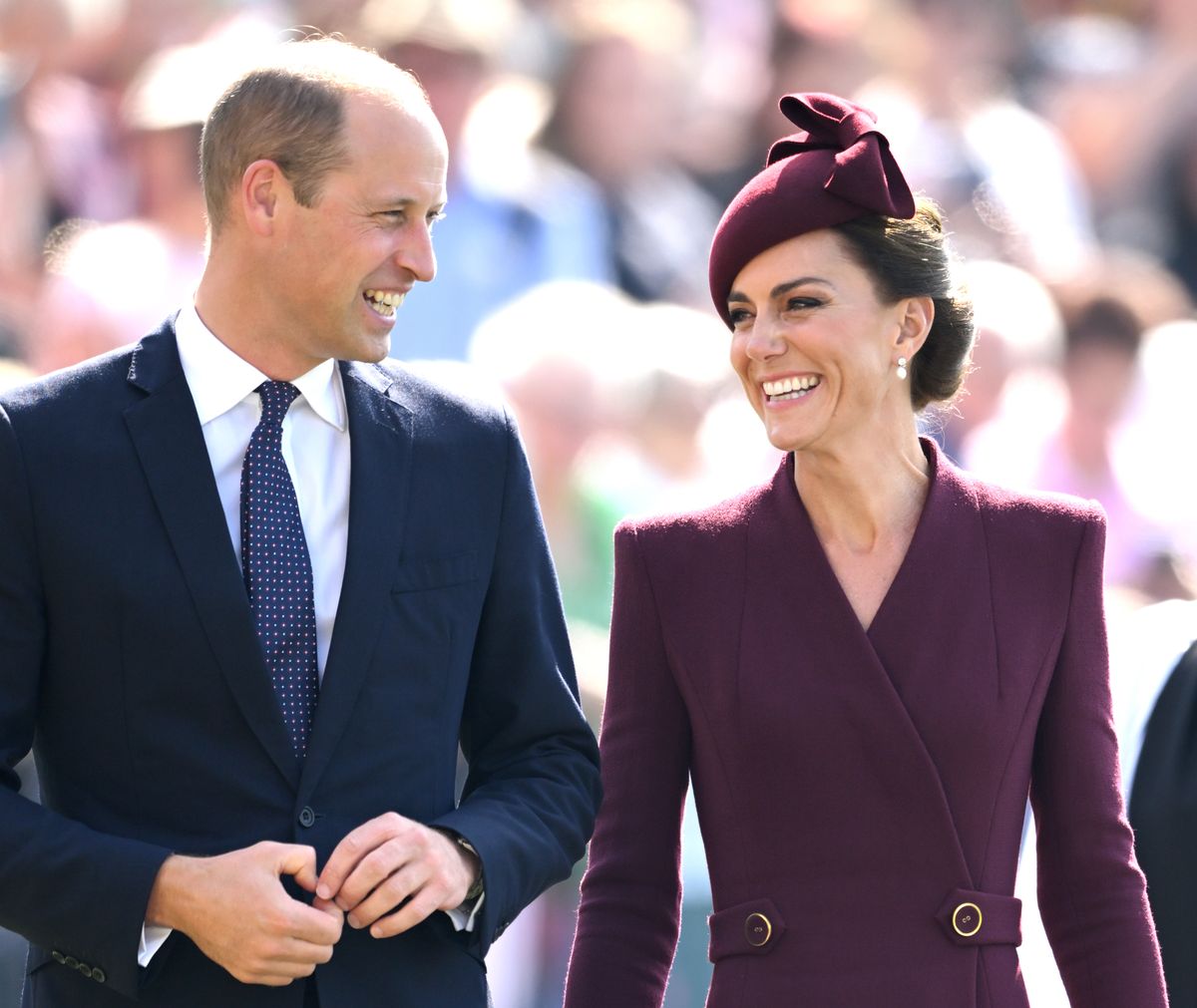 Prince William and Kate have returned to Balmoral as attention turns to Prince Harry and Meghan Markle’s plans to spend more time in the U.K.