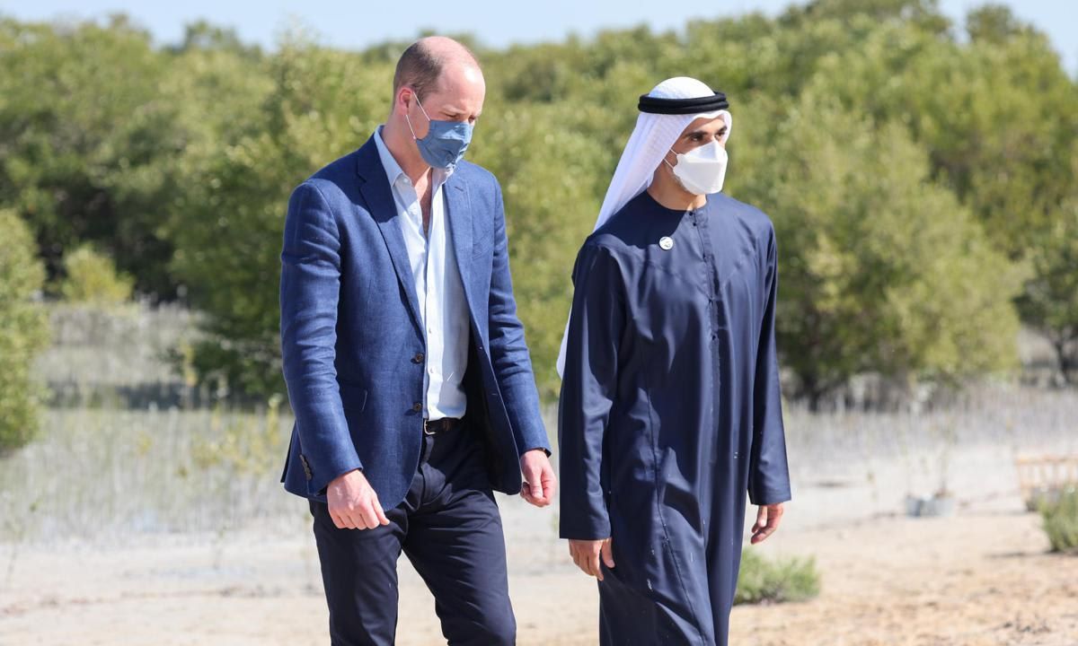The Duke Of Cambridge Visits The UAE