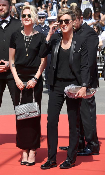 The actress is currently dating visual-effects producer Alicia Cargile.
<br>
Photo: Venturelli/WireImage
