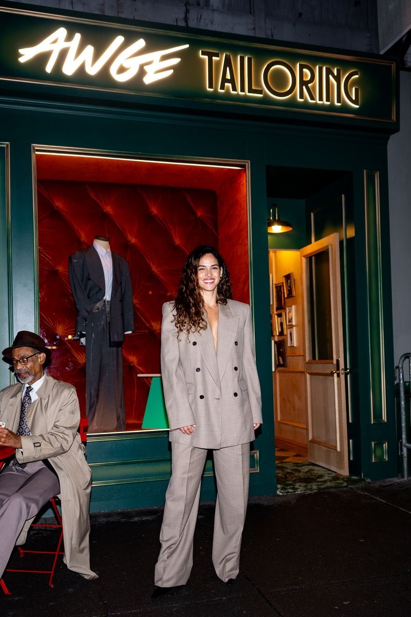 Adria Arjona is seen at the A$AP Rocky x Ray Ban Met Gala After Party