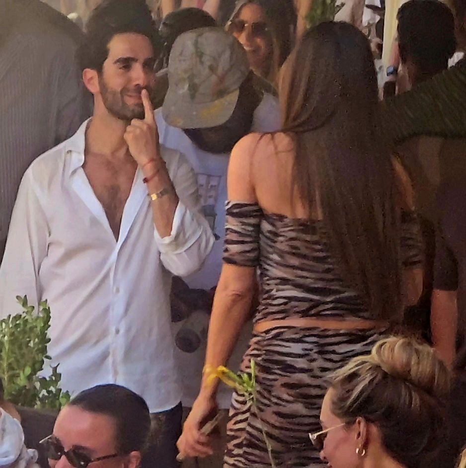 Vergara appeared in great spirits throughout the event, laughing inside a VIP cabana and sharing playful, affectionate moments with Chabbott as the two mingled with friends and fellow attendees.