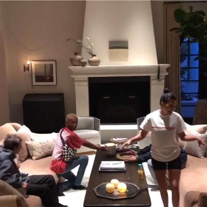 Kendall Jenner's living room