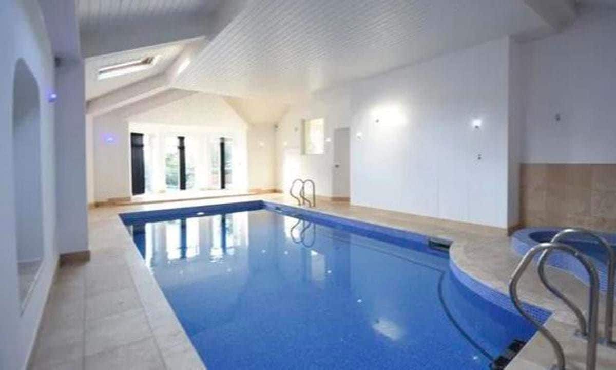 This was the home of Cristiano Ronaldo in Cheshire