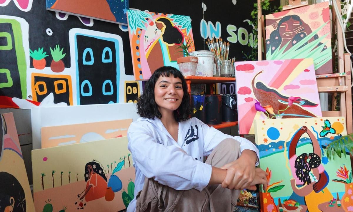 Manuela Guillén designed the new Starbucks cups inspired by Latin culture