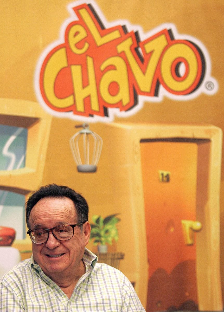 Roberto Gomez Bolanos "Chespirito", creator of "El Chavo del Ocho" and "Chapulin Colorado."