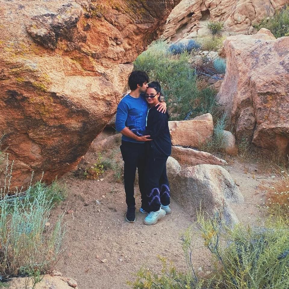 Demi Lovato and boyfriend Max Ehrich go on a road trip