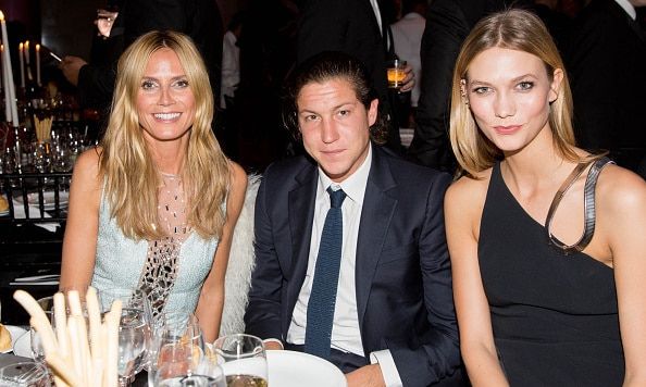 Heidi Klum with boyfriend Vito Schnabel and Karlie Kloss
Photo: Getty Images