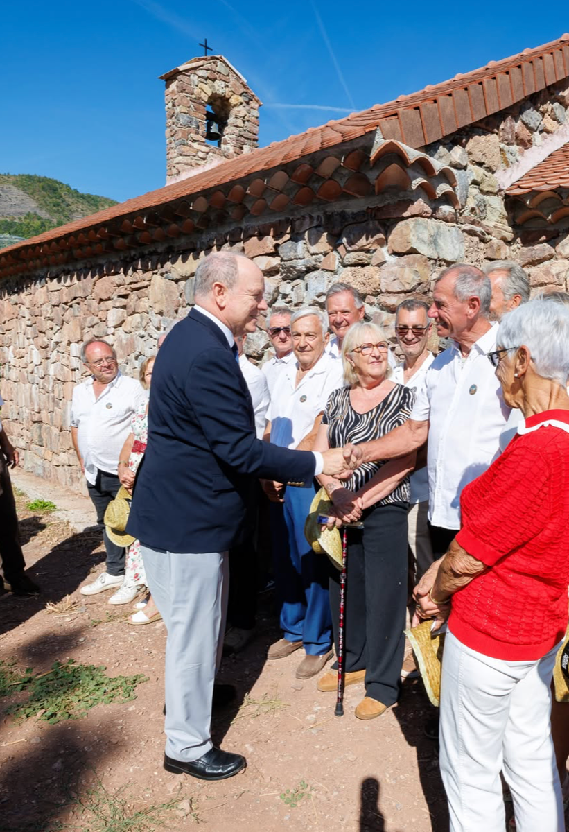 Prince Albert’s meaningful visit celebrated the centuries-old connection between Monaco and the small French village.