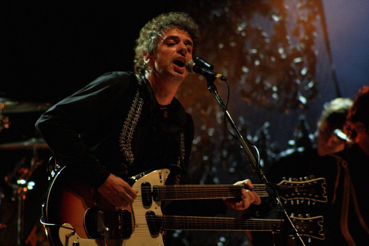 Argentinian rock star, Gustavo Cerati during his last concert in BogotÃ¡ on May 13,  2010,  at Coliseo Cubierto El CampÃ­n two days before he fall into a coma after a concert in Caracas, Venezuela. Cerati is considered one of Latin America's most popular rock stars and died at 55 in Buenos Aires, after four ( 4 ) years in a comatose state. (Photo by CÃ©sar MariÃ±o GarcÃ­a/Pacific Press/LightRocket via Getty Images)