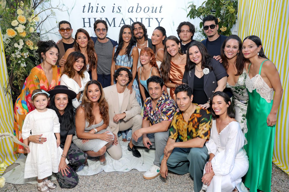 Eddie Gall, Andrea Campos, Olga Segura-Gall, Wilmer Valderrama, Xochitl Gomez, Angelique Cabral, Alex Meneses, Diego Boneta, Taylor Zakhar Perez, Elsa Marie Collins, Co-founder, This Is About Humanity, Michael Cimino, NEZZA, Jesse Garcia, Desi Perkins, Yara Martinez, Carlos Eric Lopez, Jose Velazquez, Gloria CalderÃ³n Kellett, Aaron Dominguez, Chloe Bridges, Melissa Fumero and Sophie Lopez attend the This Is About Humanity Soiree on August 23, 2025 in Los Angeles