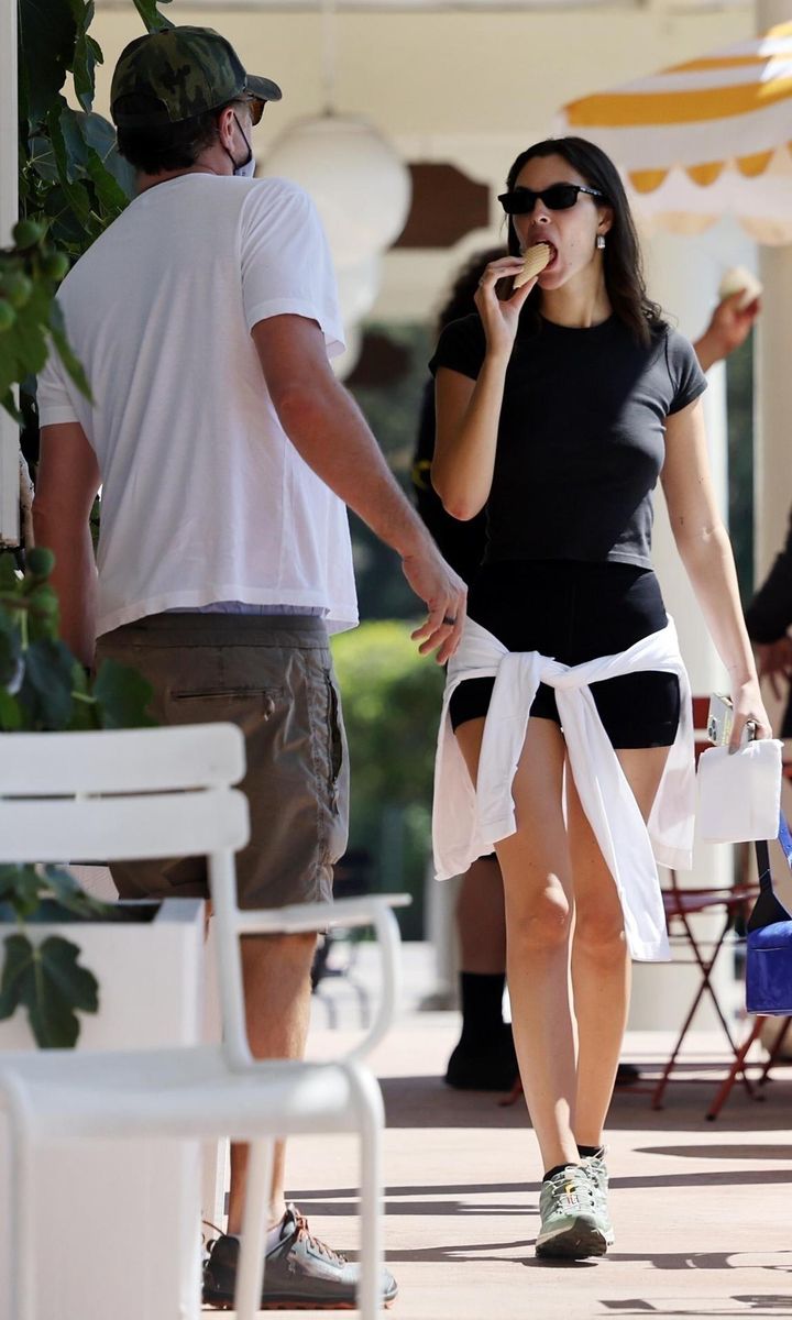 PREMIUM EXC Leonardo DiCaprio, Vittoria Ceretti