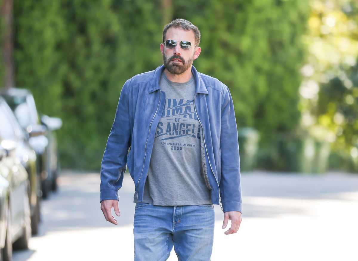 Ben Affleck is seen in Los Angeles, California.