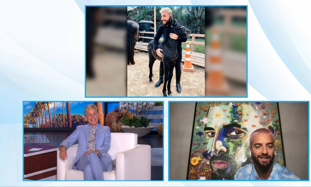 Maluma on the Ellen DeGeneres Show