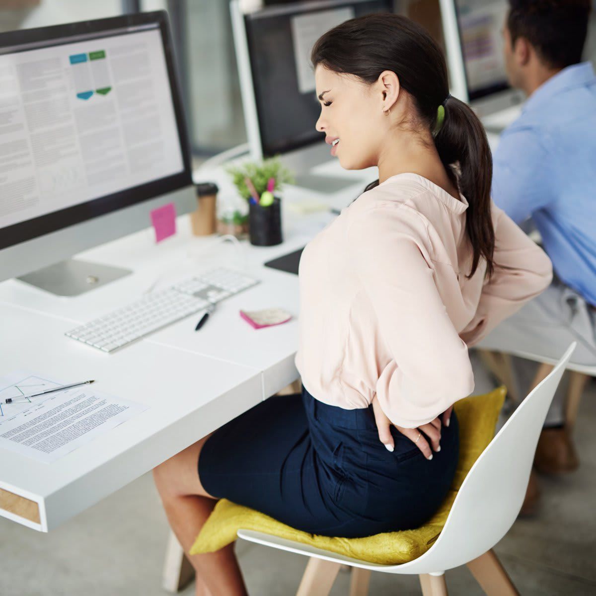 bad posture and back pain